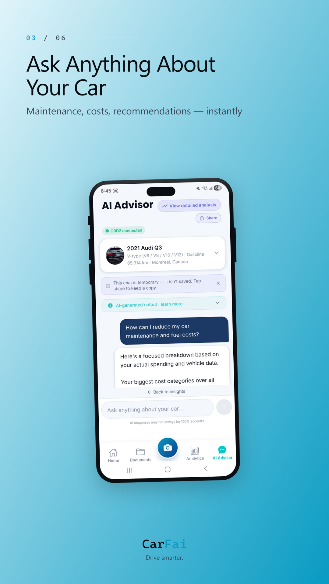 Advisor — Ask Anything About Your Car